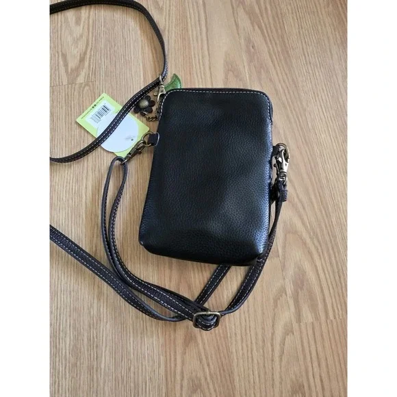 Chala Cottagecore Mushroom Crossbody Purse – Adjustable Straps - Picture 6 of 7